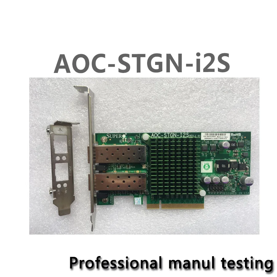 ДЛЯ контроллера сетевого интерфейса AOC-STGN-I2S super-micro dual port 10GBE SFP + СЕТЕВОЙ АДАПТЕР 82599 Controller x520-da2